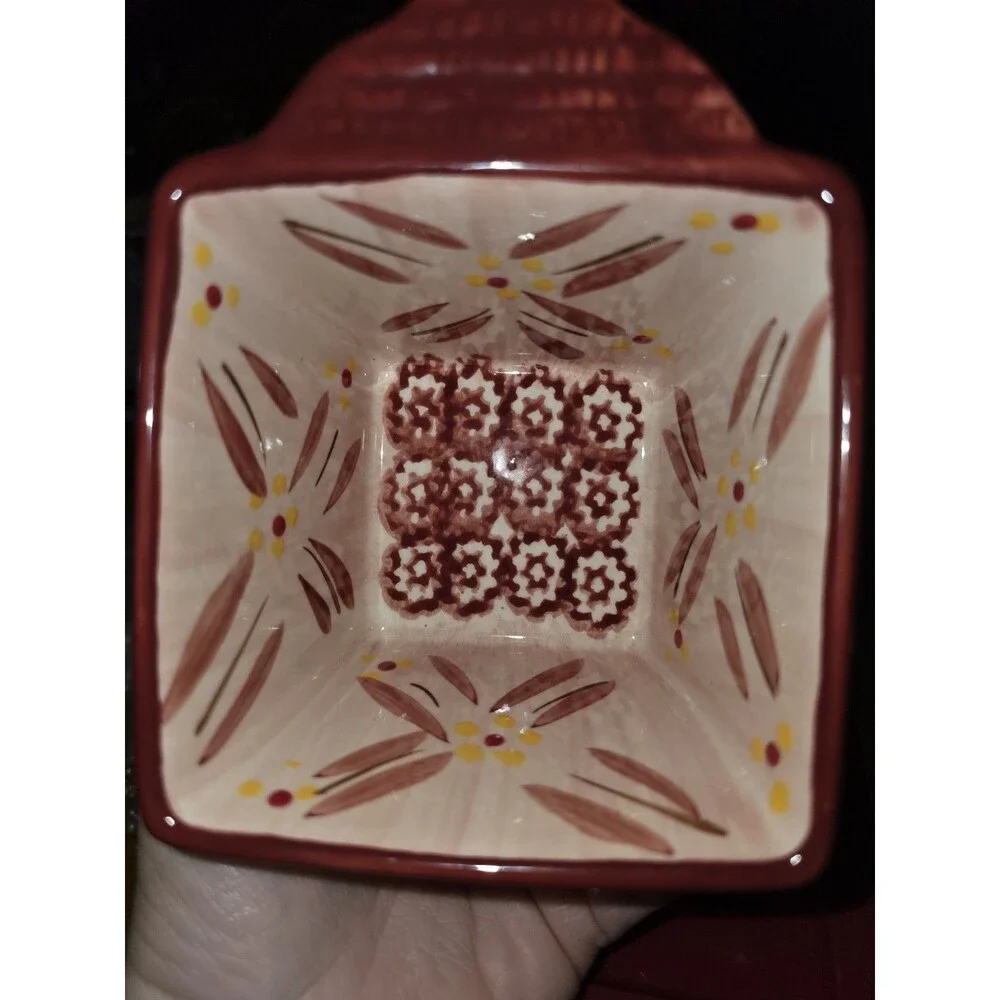 Temptations Old World Cranberry Ramekin 4